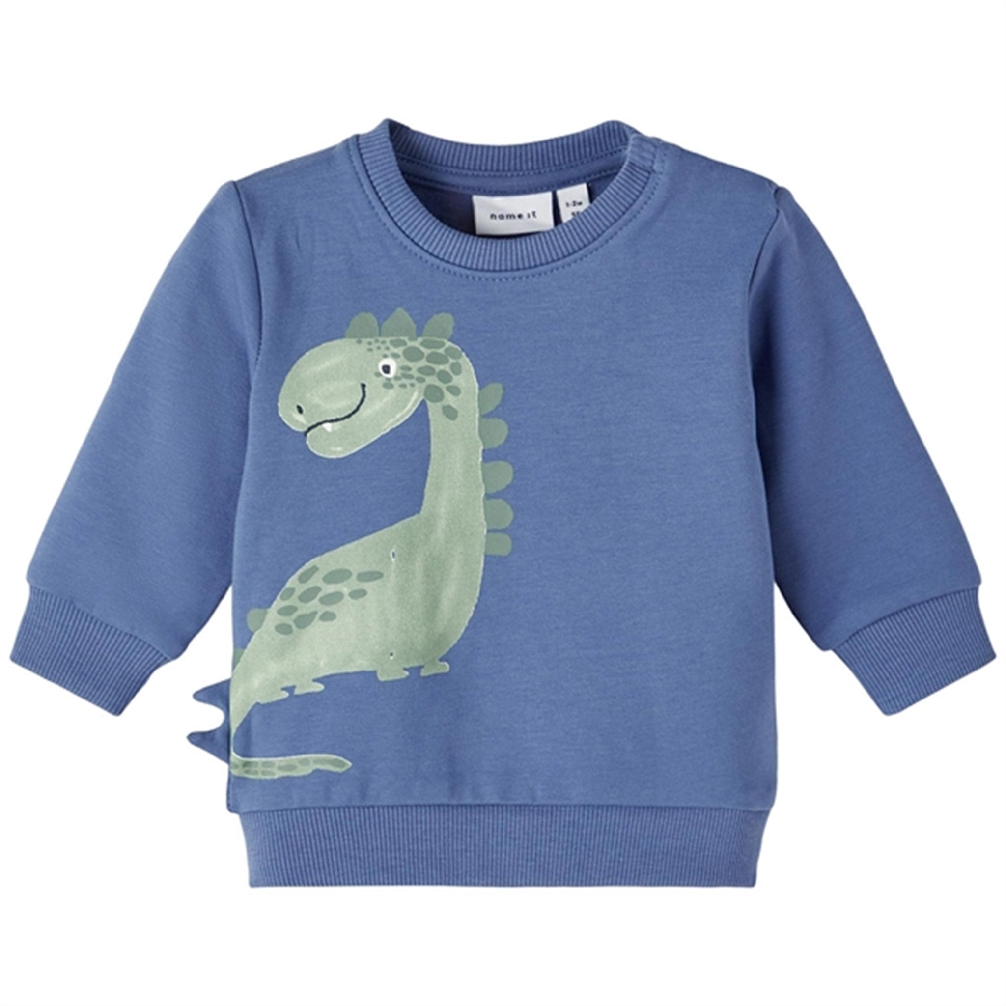 Name it Bijou Blue Tas Dinosaur Sweatshirt