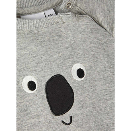 Name it Grey Melange Tolan Sweatshirt 2