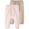 Name it Rose Smoke Takki Sweatpants 2-pak Noos