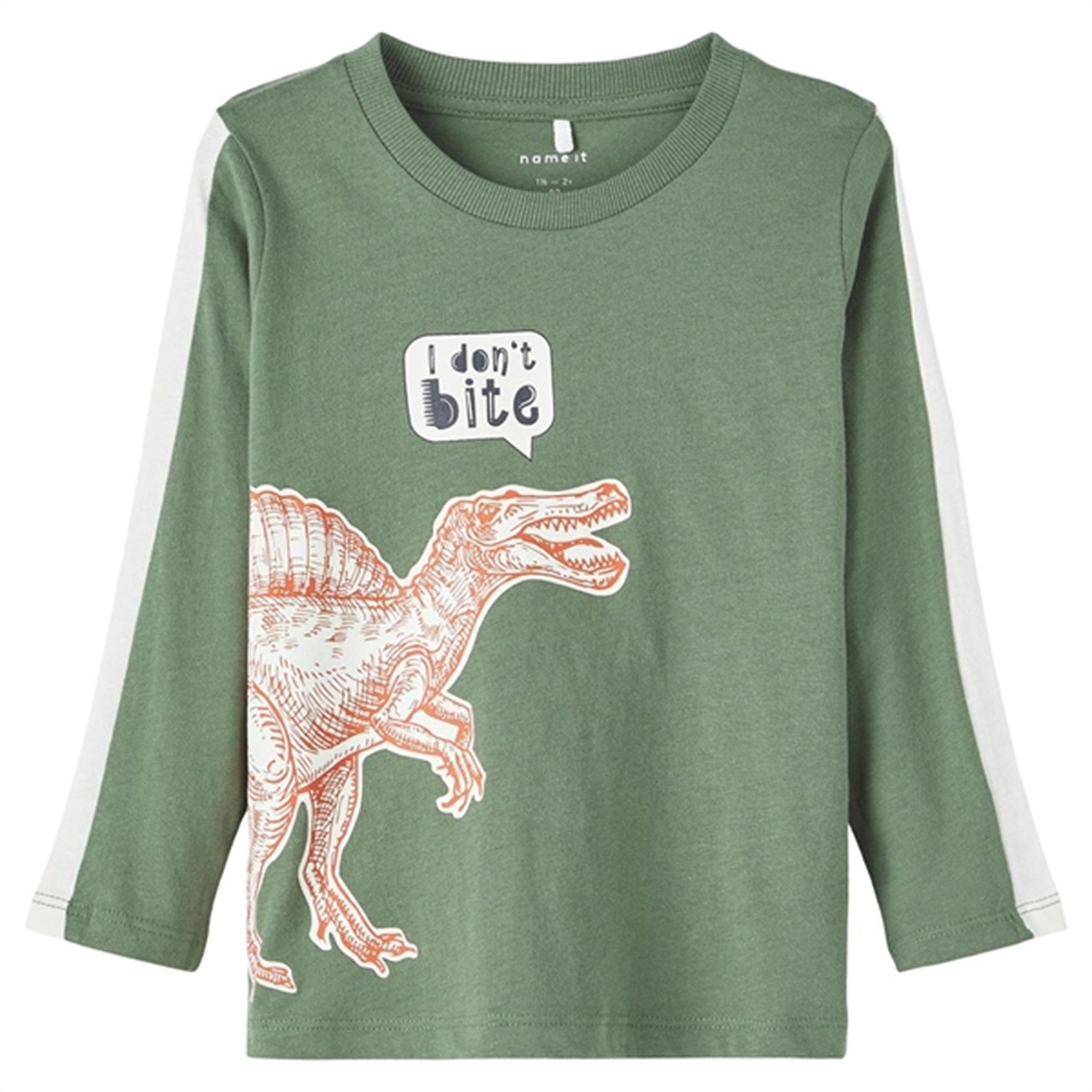 Name it Duck Green Trulle Dinosaur Bluse