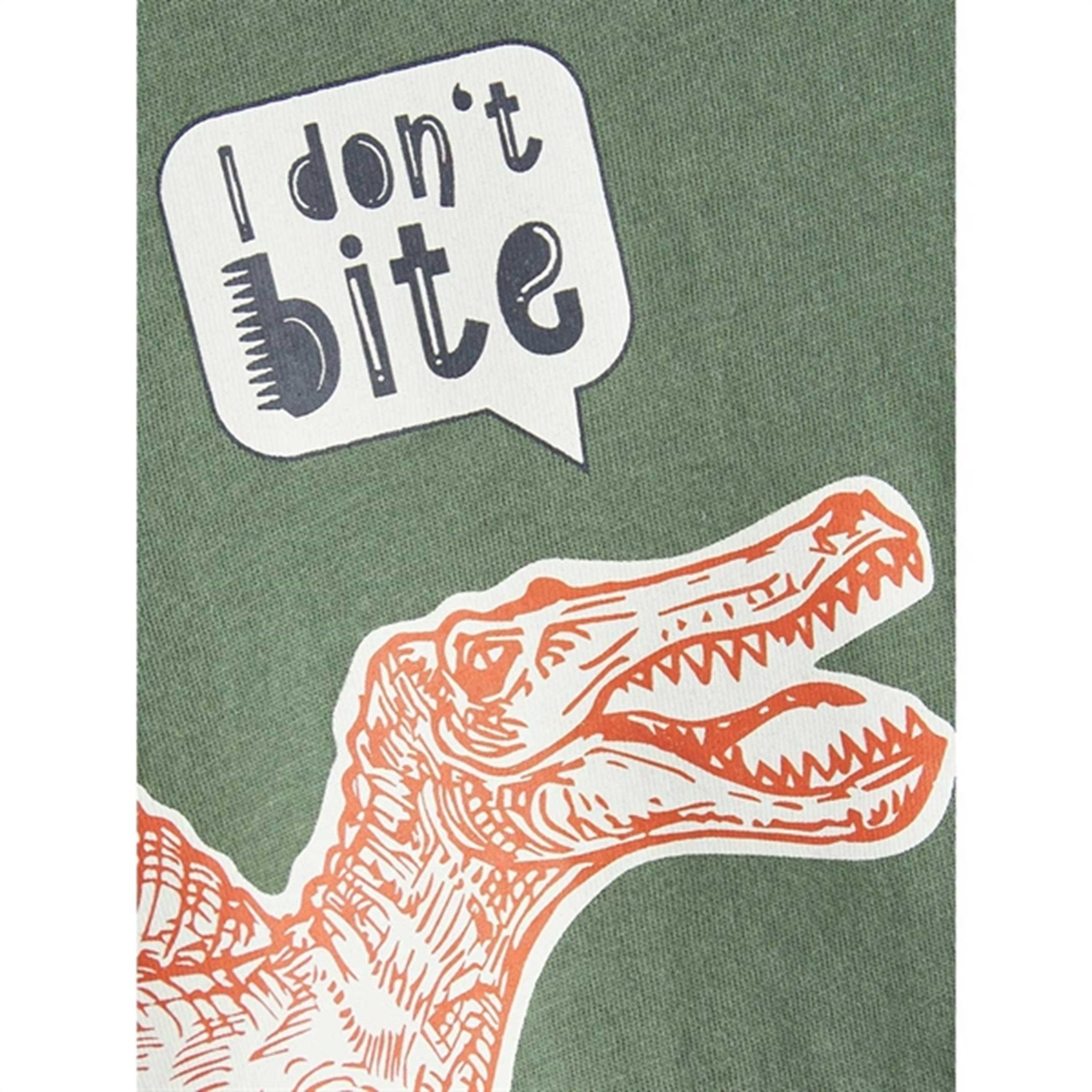 Name it Duck Green Trulle Dinosaur Bluse 2