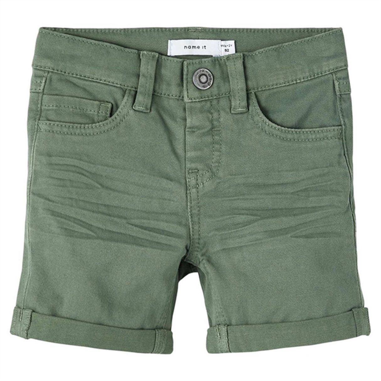 Name it Duck Green Sofus Twill Shorts