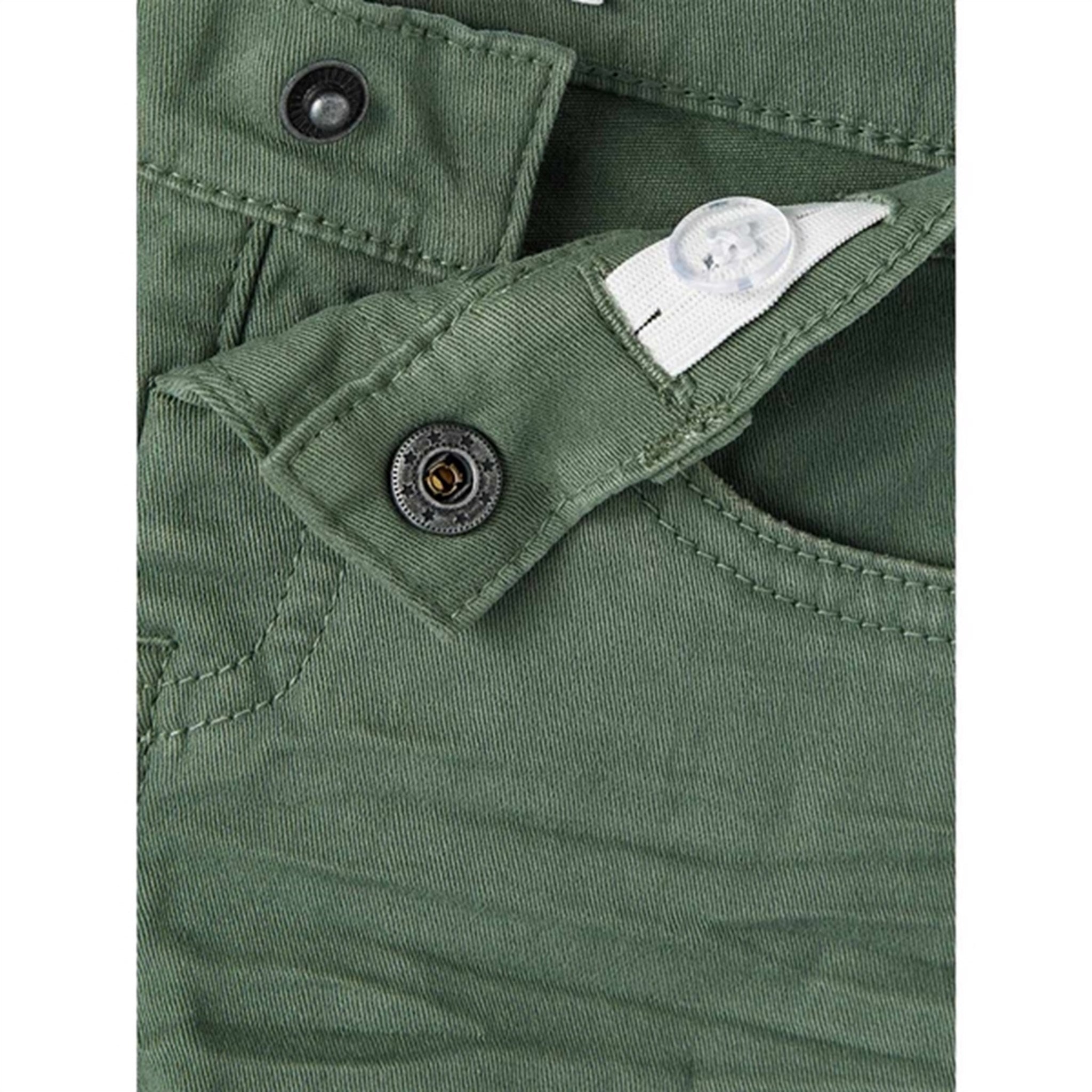 Name it Duck Green Sofus Twill Shorts 2