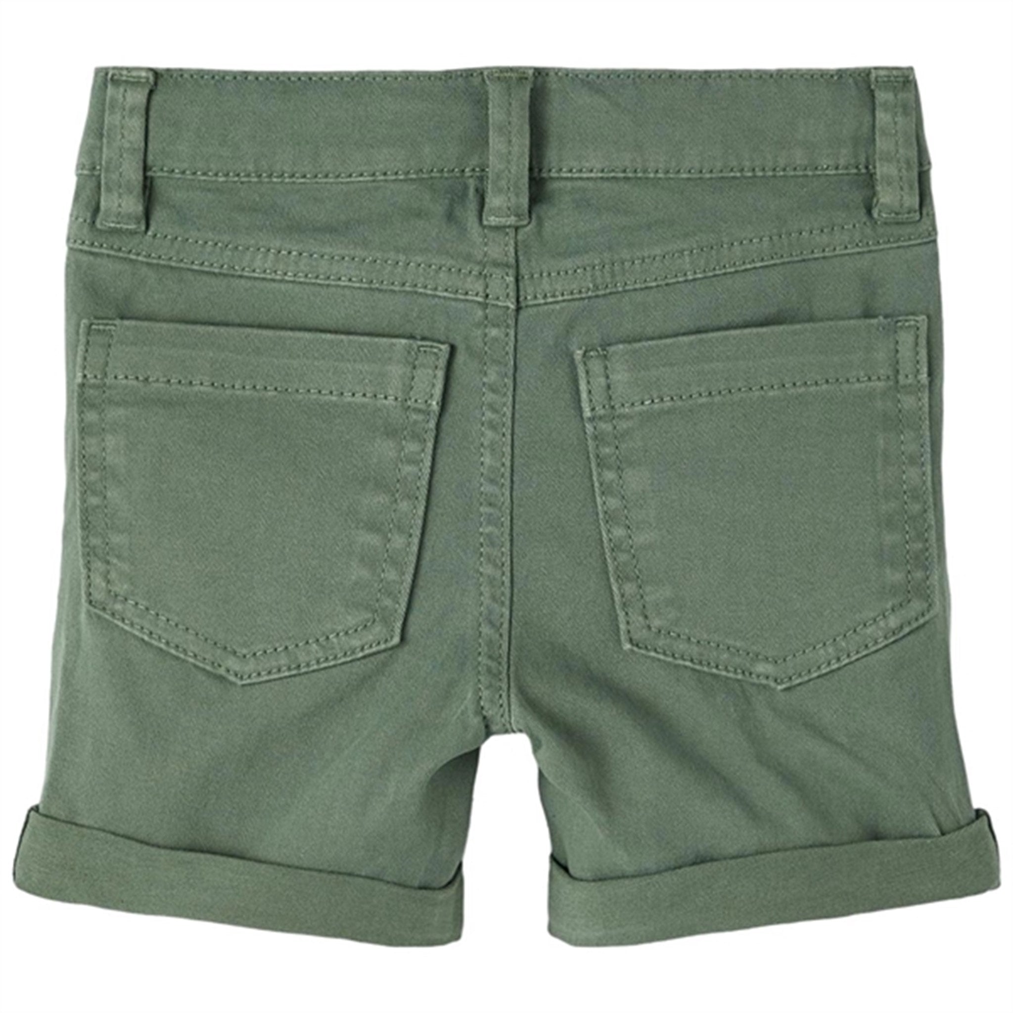 Name it Duck Green Sofus Twill Shorts 3