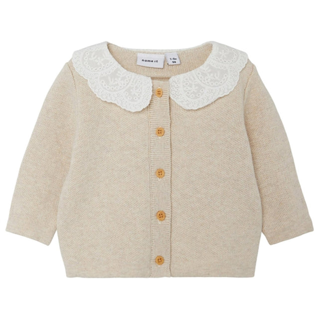 Name it Peyote Melange Famia Strik Cardigan