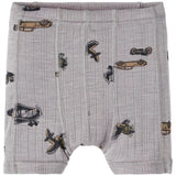 Name it Silver Filigree Wang Uld Needle Boxer Shorts AOP