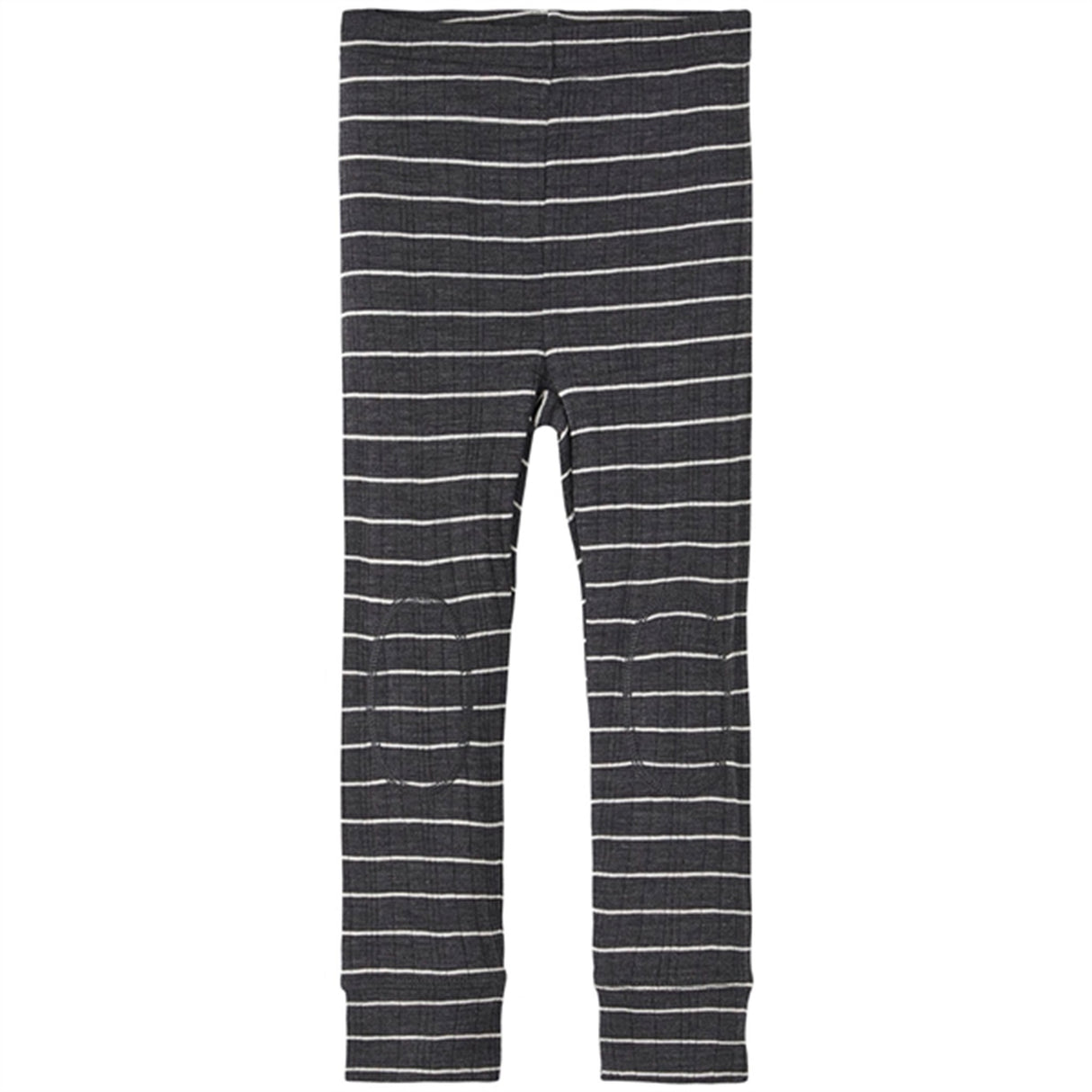 Name it Blue Graphite Stripes Wang Uld Needle Leggings Noos