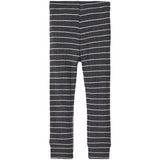 Name it Blue Graphite Stripes Wang Uld Needle Leggings Noos 2