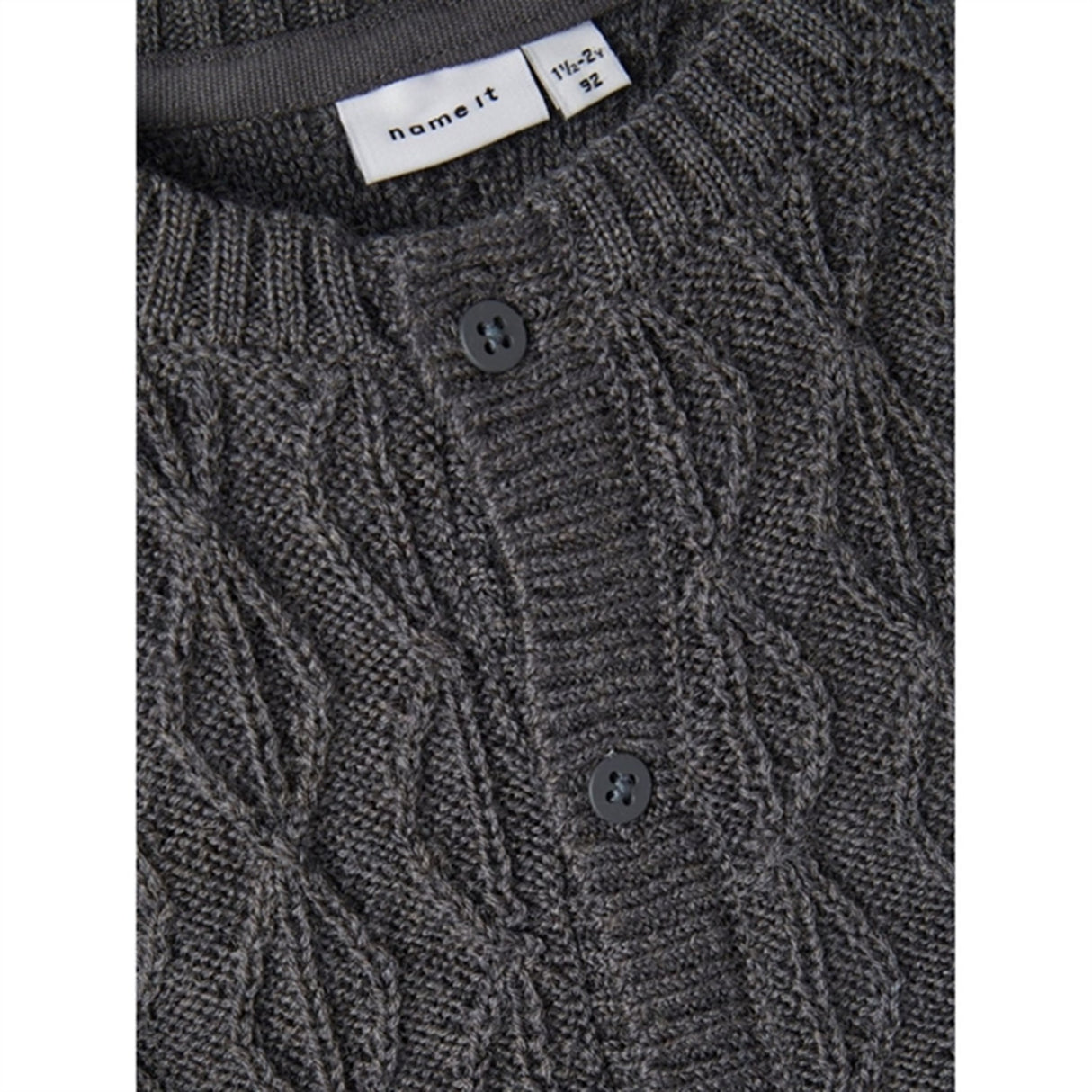 Name it Iron Gate Wrilla Uld Strik Cardigan