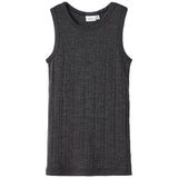 Name it Blue Graphite Wang Uld Needle Tank Top