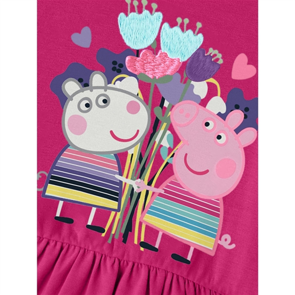 Name it Pink Yarrow Fusina Peppa Pig Kjole 2