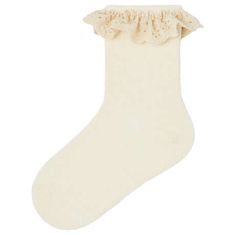 Lil'Atelier Turtledove Dertrud Strømper