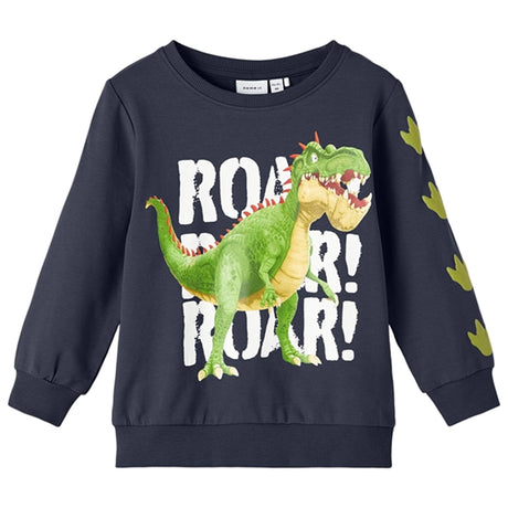 Name it Dark Sapphire Malti Gigantosaurus Sweatshirt