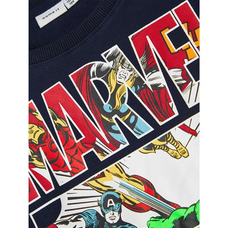 Name it Dark Sapphire Foss Marvel Sweatshirt 2