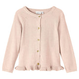 Name it Créme De Pêche Fenise Strik Cardigan