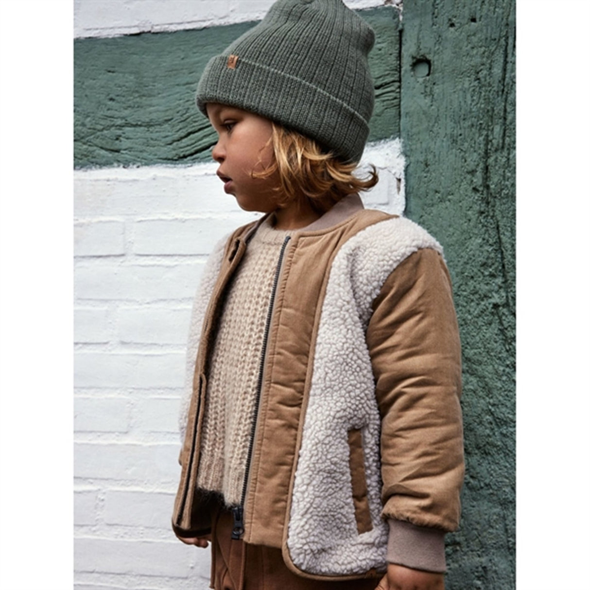 Lil'Atelier Fog Nalo Bomber Sherpa Jakke 2