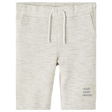 Name it Grey Melange Jerik Light Sweat Shorts