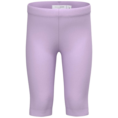 Name it Orchid Bloom Vivian Solid Capri Leggings