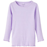 Name it Pastel Lilac Dyssa Bluse