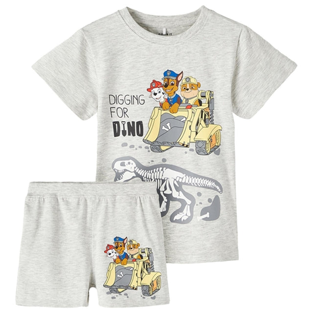 Name it Light Grey Melange Monne Paw Patrol Natsæt