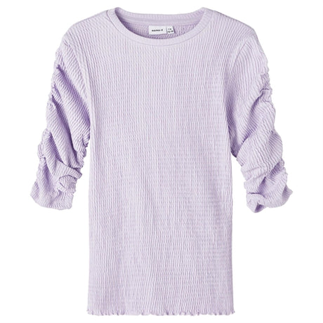 Name it Pastel Lilac Demma Slim Bluse