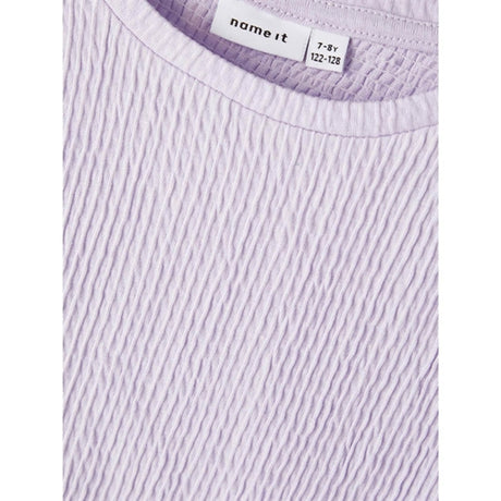 Name it Pastel Lilac Demma Slim Bluse 2