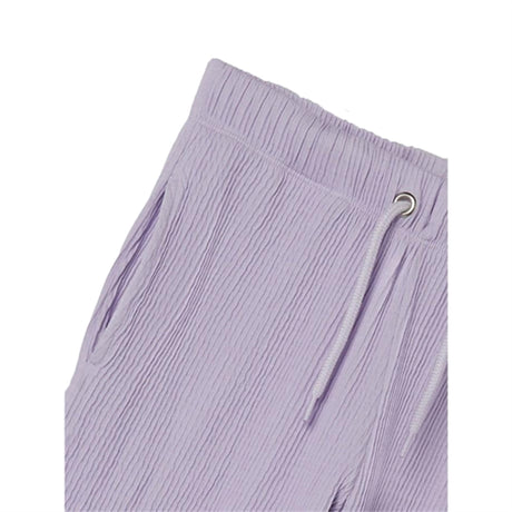 Name it Pastel Lilac Demma Wide Bukser 2