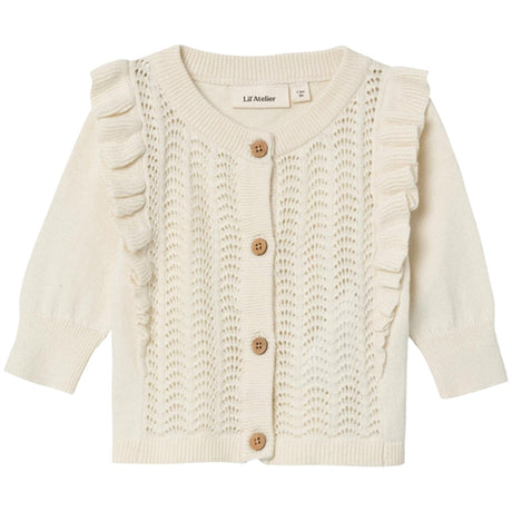 Lil'Atelier Turtledove Hija Strik Cardigan