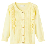 Lil'Atelier Double Cream Hija Strik Cardigan