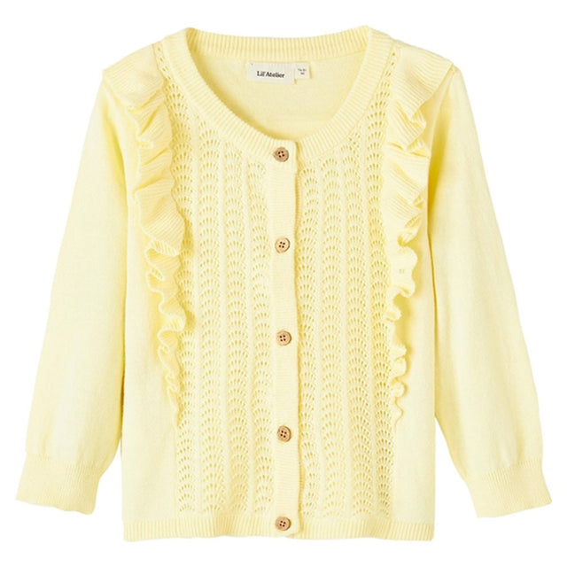 Lil'Atelier Double Cream Hija Strik Cardigan