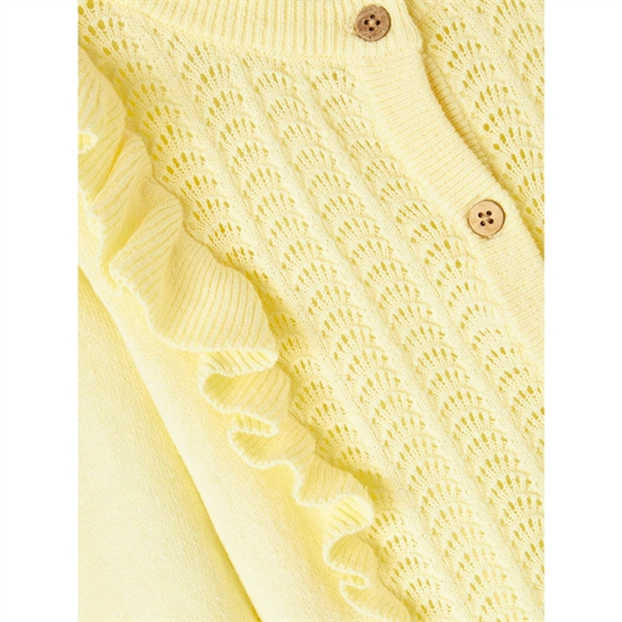 Lil'Atelier Double Cream Hija Strik Cardigan 2