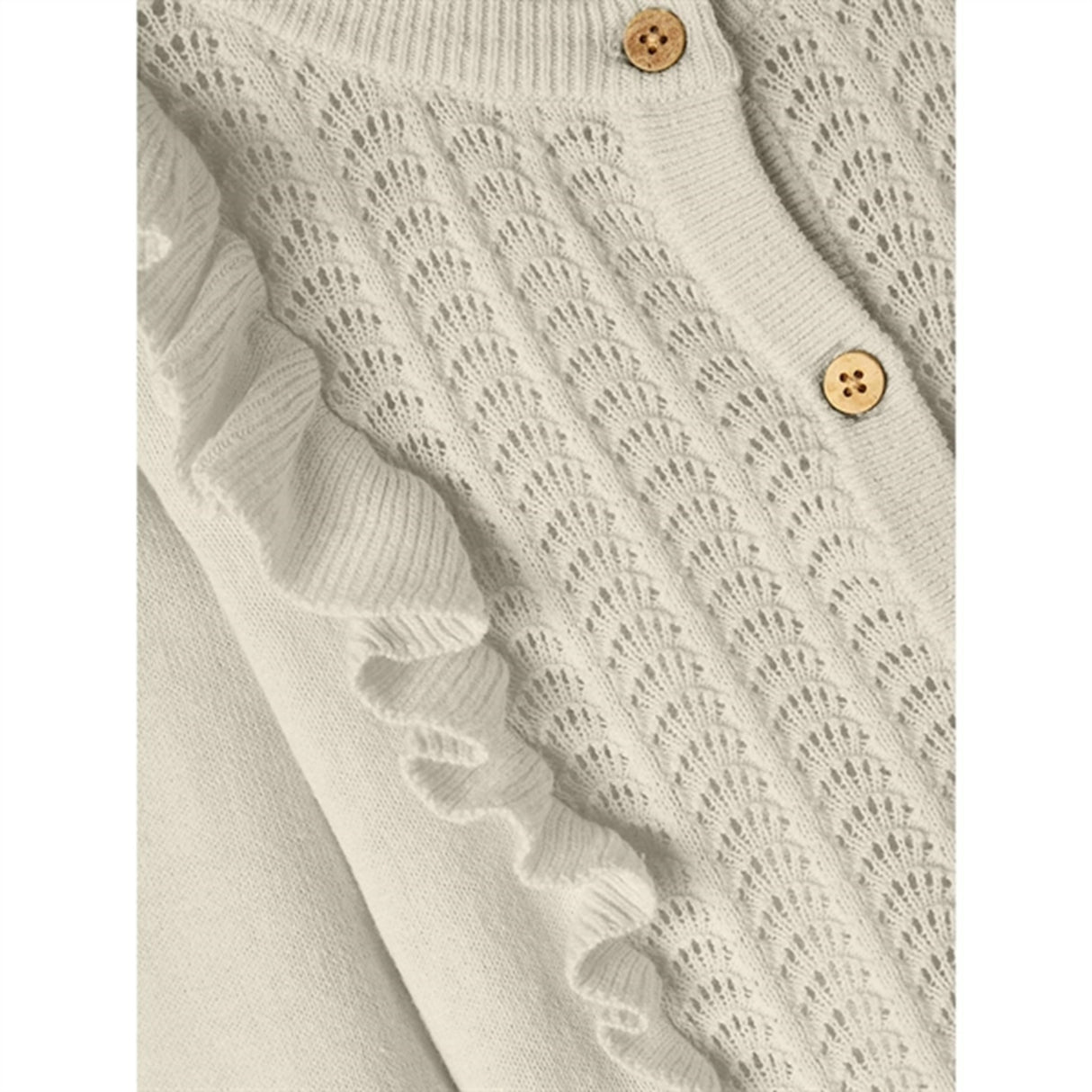 Lil'Atelier Turtledove Hija Strik Cardigan 2