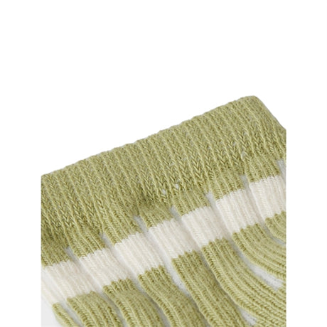 Lil'Atelier Sage Elove Stripe Strømper 2