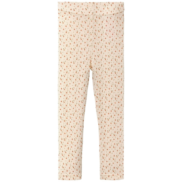 Lil'Atelier Turtledove Farga Slim Uld Leggings