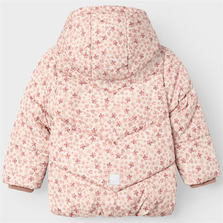 Name it Moonbeam May Puffer Jakke Soft Flower 2