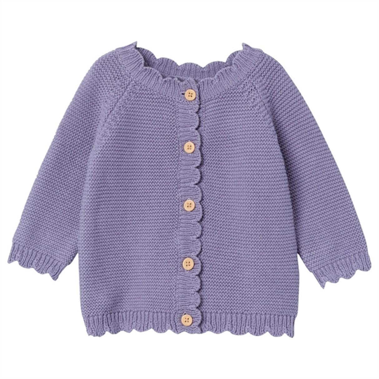 Name it Lavender Gray Kisille Strik Cardigan