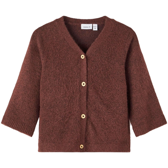 Name it Rum Raisin Kasussi 3/4 Strik Cardigan