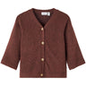 Name it Rum Raisin Kasussi 3/4 Strik Cardigan