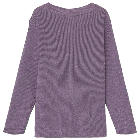 Name it Lavender Gray Lelou Strik Cardigan 2