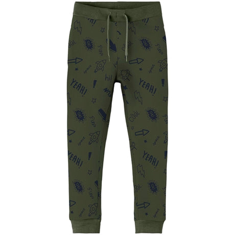 Name it Rifle Green Vifelix Sweatpants