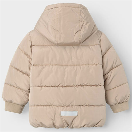 Name it Weathered Teak Music Puffer Jakke