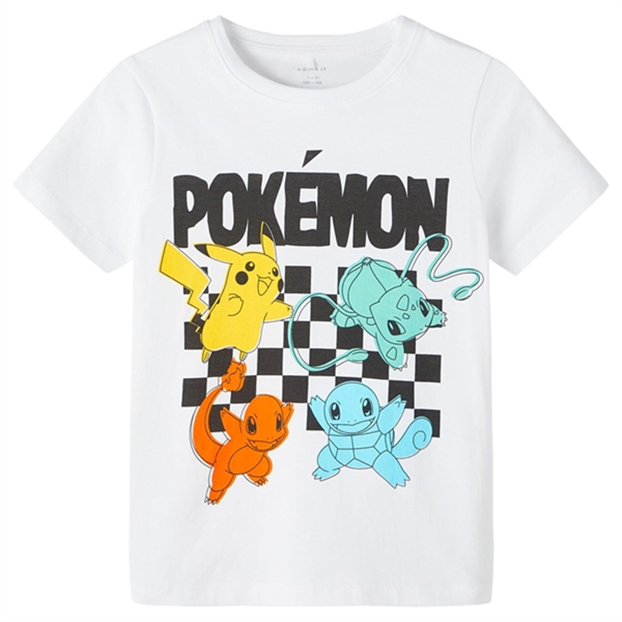 Name it Bright White Julin Pokemon T-Shirt Noos