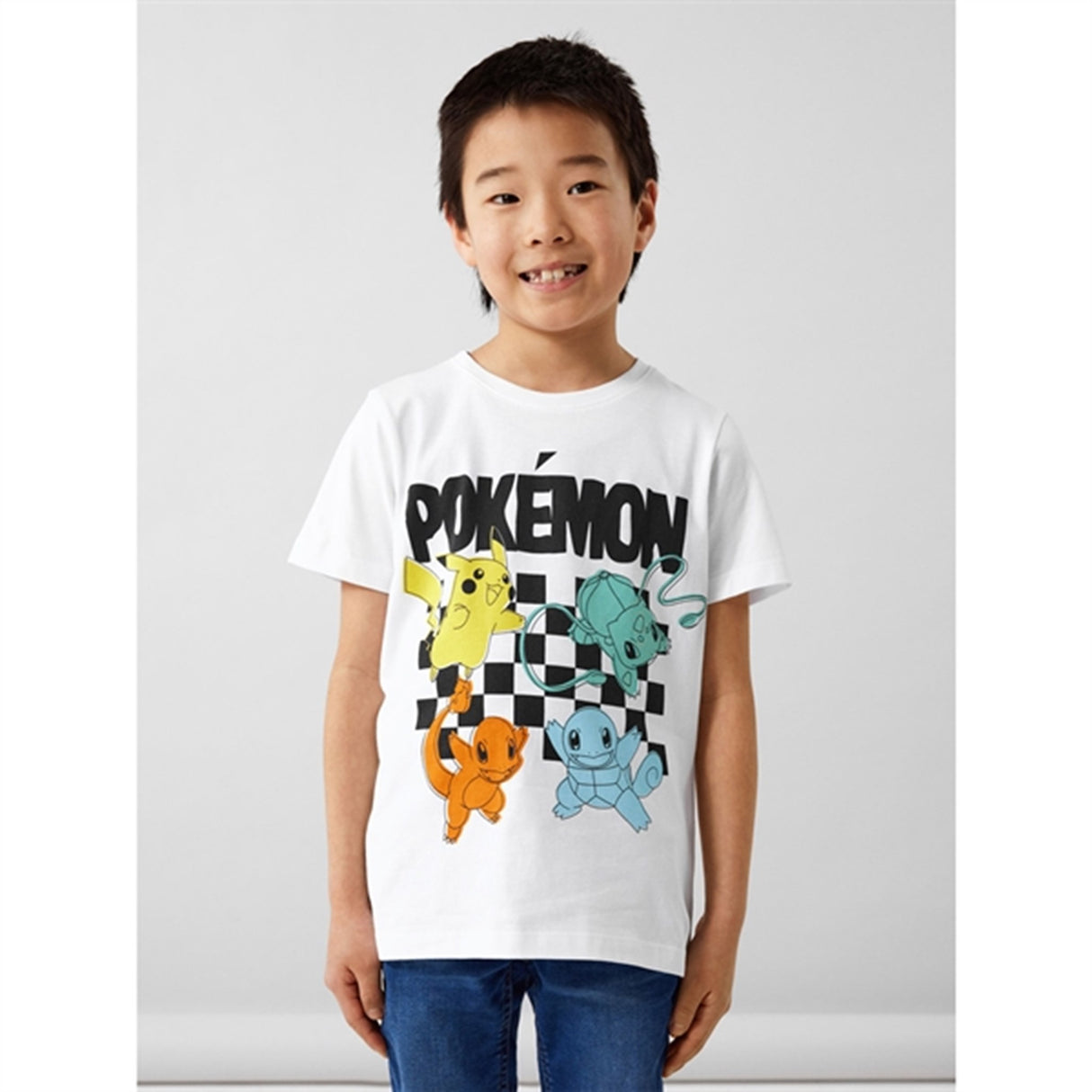 Name it Bright White Julin Pokemon T-Shirt Noos