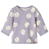 Name it Lavender Gray Kianne Sweatshirt