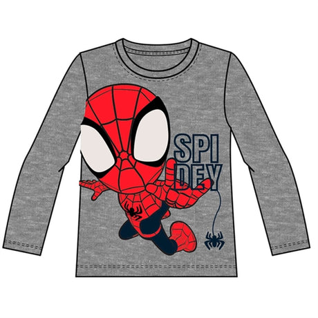 Name it Grey Melange Junior Spidey Bluse