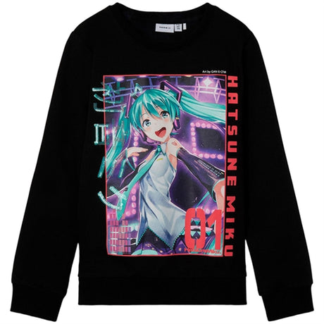 Name it Black Jolin Hatsunemiku Sweatshirt