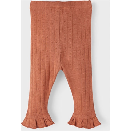 Lil'Atelier Baked Clay Rachel Slim leggings 2