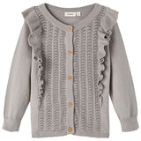 Lil'Atelier Wet Weather Lara Strik Cardigan