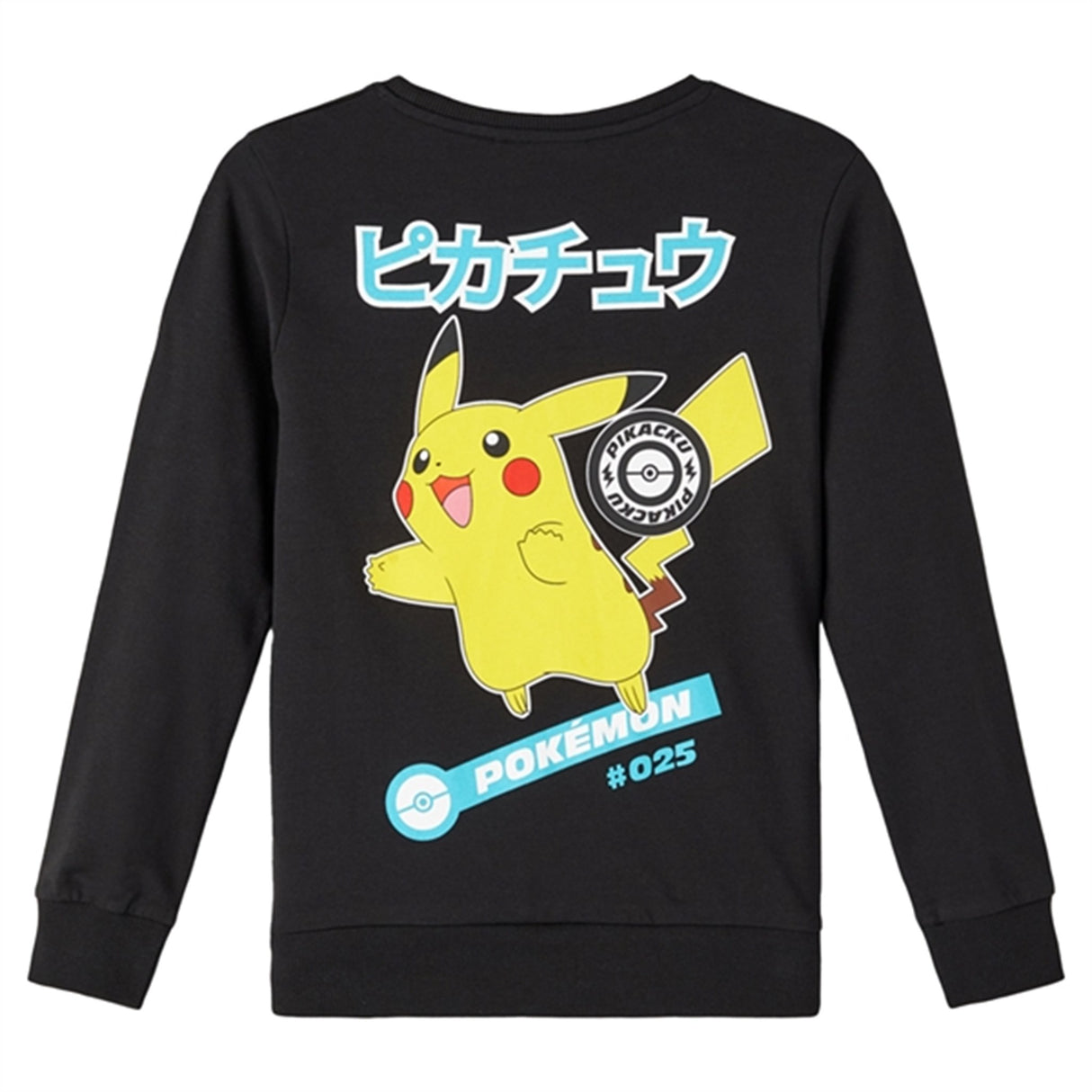 Name it Black Jazz Pokemon Sweatshirt 3