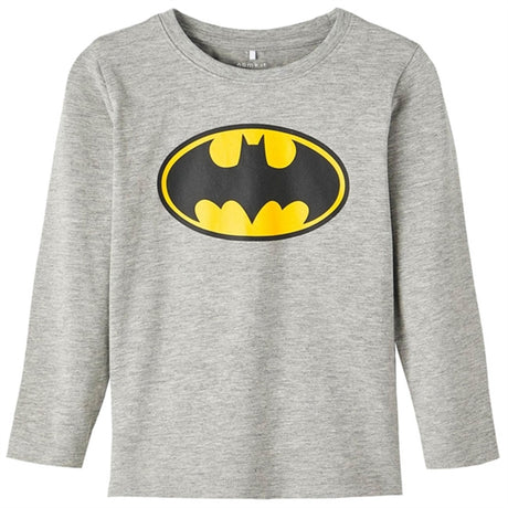 Name it Grey Melange Jumis Superhelt Bluse